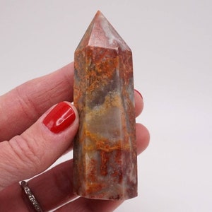 Agate Crystal Tower Agate Point Crazy Lace Agate image 4