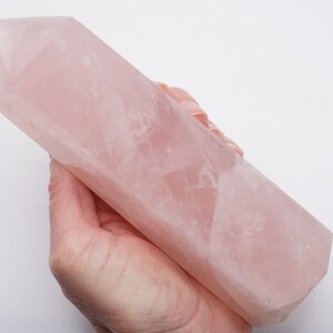 Rose Quartz Tower Polished Rose Quartz Love Stone 1lb Rose Quartz Sigrid Anne Design image 3