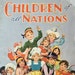 Vintage Book, Children of all Nations, Vintage Children's Book, Paperback Book