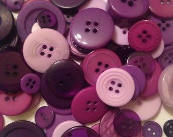 60 Assorted BUTTONS Pink Yellow Lilac Crafting Sewing Card Making Paisley Mixed