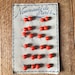 Sale, Vintage Buttons, 24 Vintage French Glass Buttons, Original Vintage Card, Vintage Haberdashery, Vintage Glass Buttons,