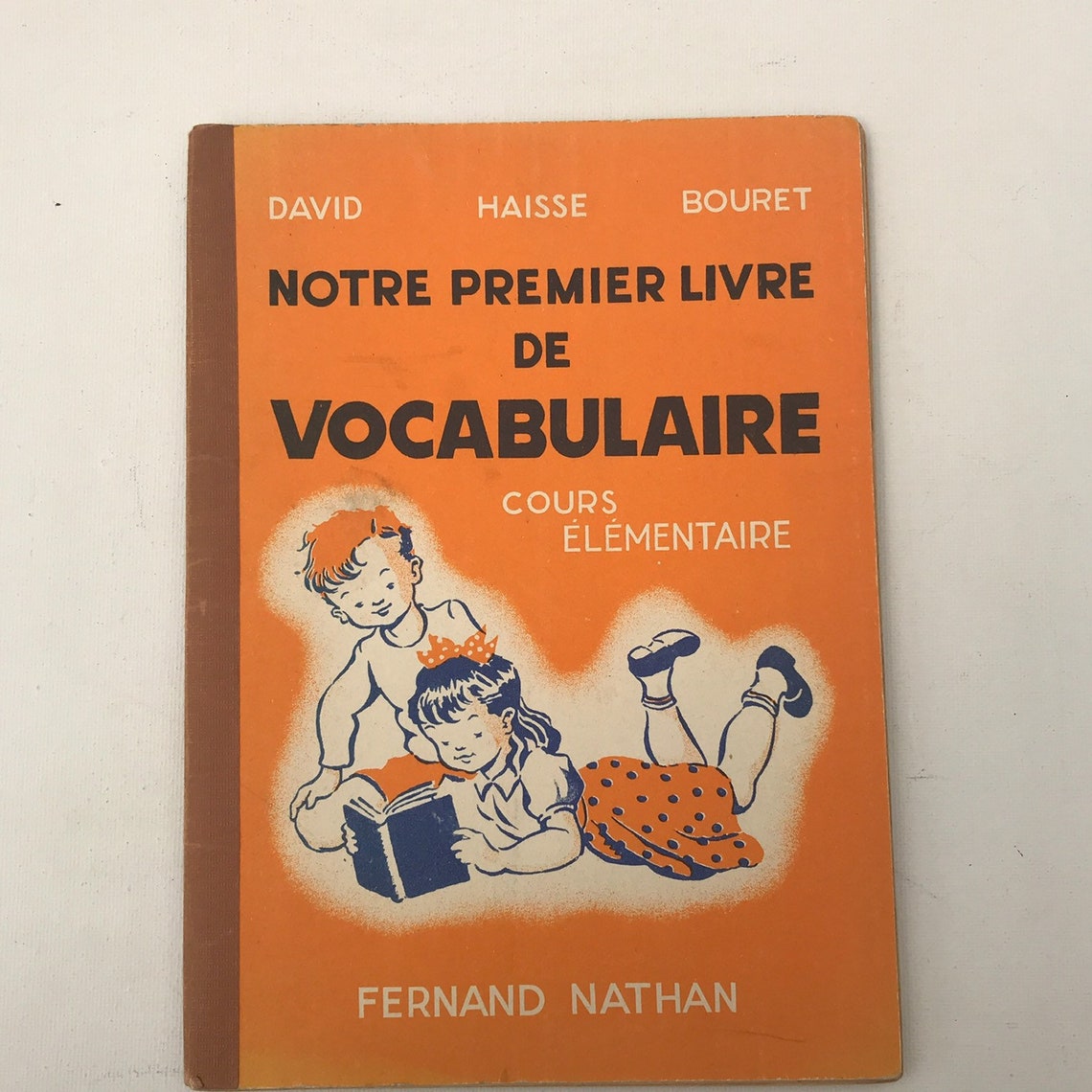 Vintage French Children's Book Notre Premier Livre De Etsy UK
