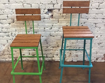 Counter Height Stool Bar Stools Barstools Kitchen Stool Etsy