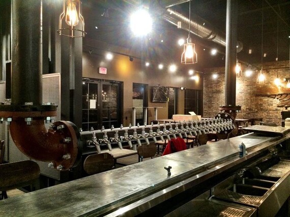 Steel Or Zinc Counter Top Custom Made Commercial Bar Or Etsy