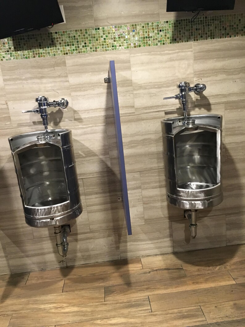 Urinal Keg Urinals Stainless Steel Urinal keg urinal Keg Etsy
