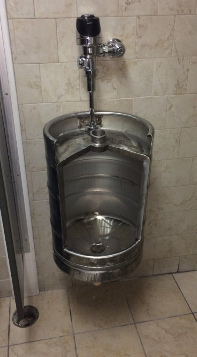 Urinal Keg Urinals Stainless Steel Urinal keg urinal Keg Etsy