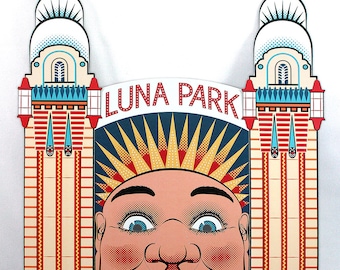 Luna Park face mask