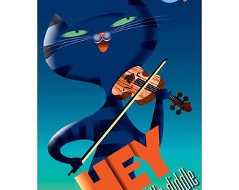 Hey Diddle Diddle poster FREE SHIPPING