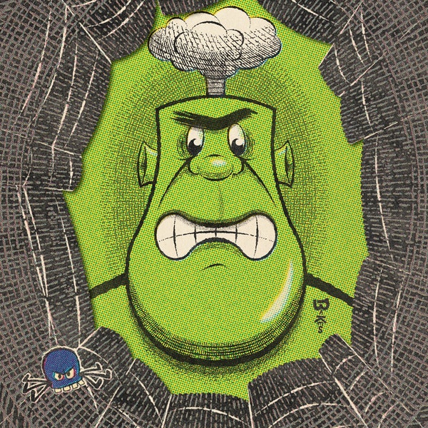 Milton the Monster Etsy