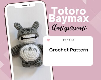 Nurse Robot with Forest Monster Ears Amigurumi Pattern | Beginner Crochet PDF