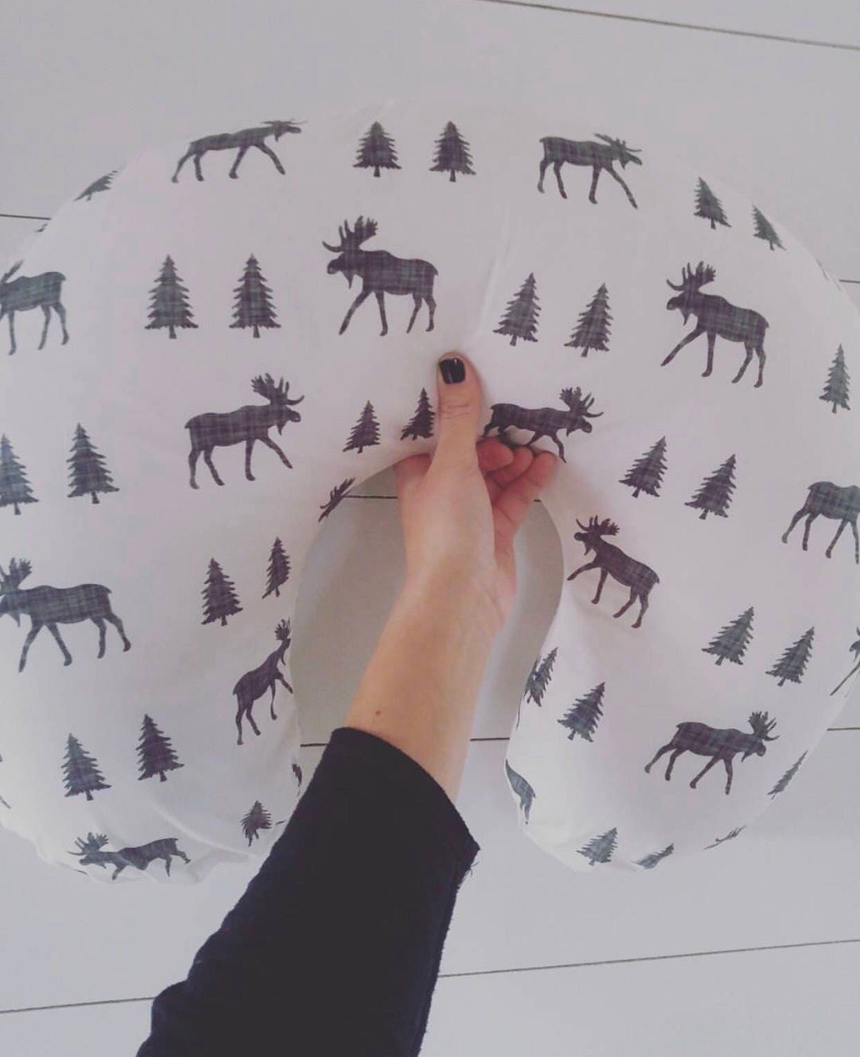 woodland boppy cover