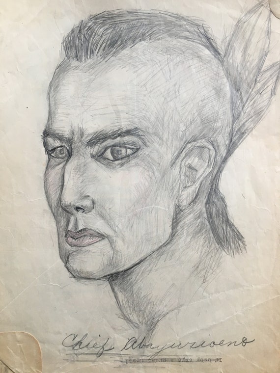 Mohawk Hair Style Guy a Copy of a Drawing by D. Messenger - Etsy Mohawk Hair Style Guy a Copy of a Drawing by D. Messenger - Etsy