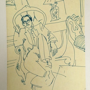 Armal in Apartment. Sketch copy.