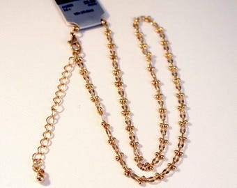 Gold Tone Chain 16&quot; Necklace Everyday Necklace Chain DIY Supplies Jewelry Making Jewelry