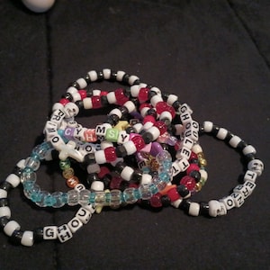 Ghost Kandi Bracelets