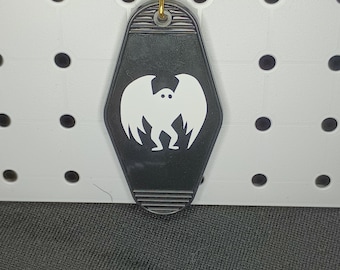 Mothman Keychain
