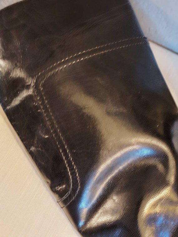 Vintage leather calf boots, Nine West, 6M. - image 4