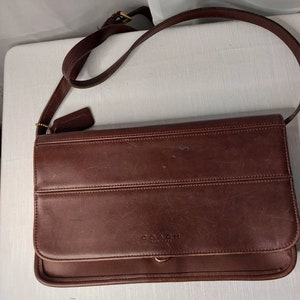 Vintage Coach Tribeca leather purse, crossbody, messenger, handbag.