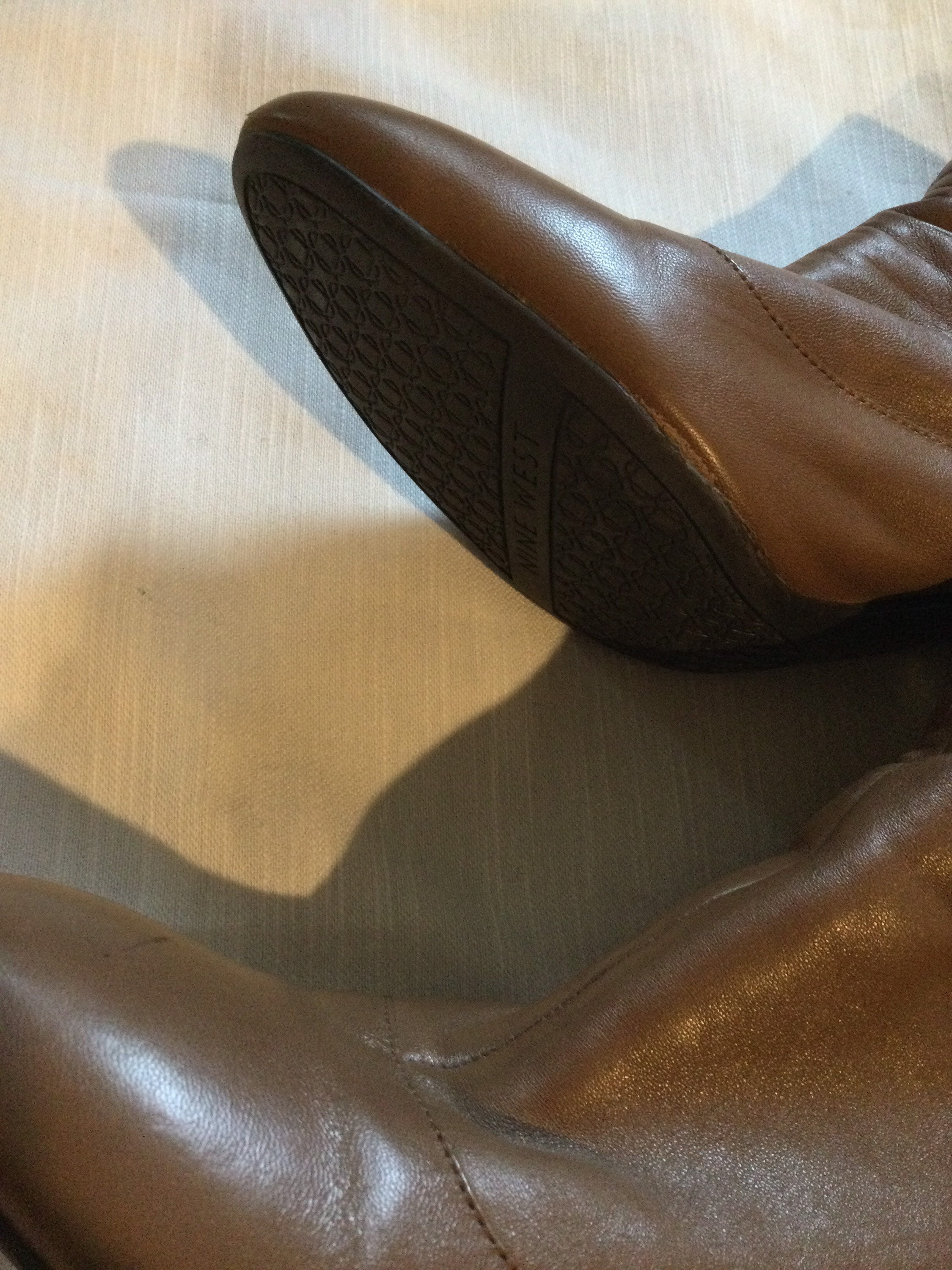 Nine west clearance leather ankle boots