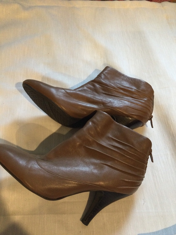 Taupe ladies cheap ankle boots