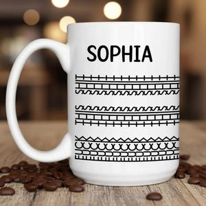 Custom Hidden Message Coffee Mug, Fuk This Shit Custom Name