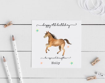 Carte D Anniversaire Cheval Etsy Carte D Anniversaire Cheval Etsy