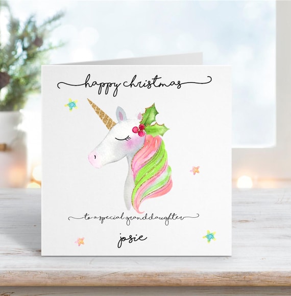 Bola unicornio de navidad, personalizada con el nombre | Dcorazón Bola unicornio de navidad, personalizada con el nombre | Dcorazón