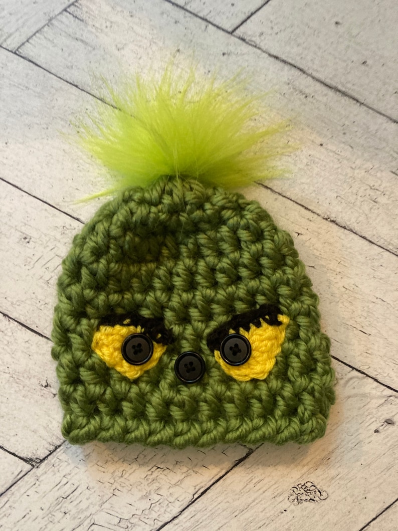 Grumpy/Grumpy Hat/Grumpy Christmas Hat Infant, Toddler, Youth, Adult image 1