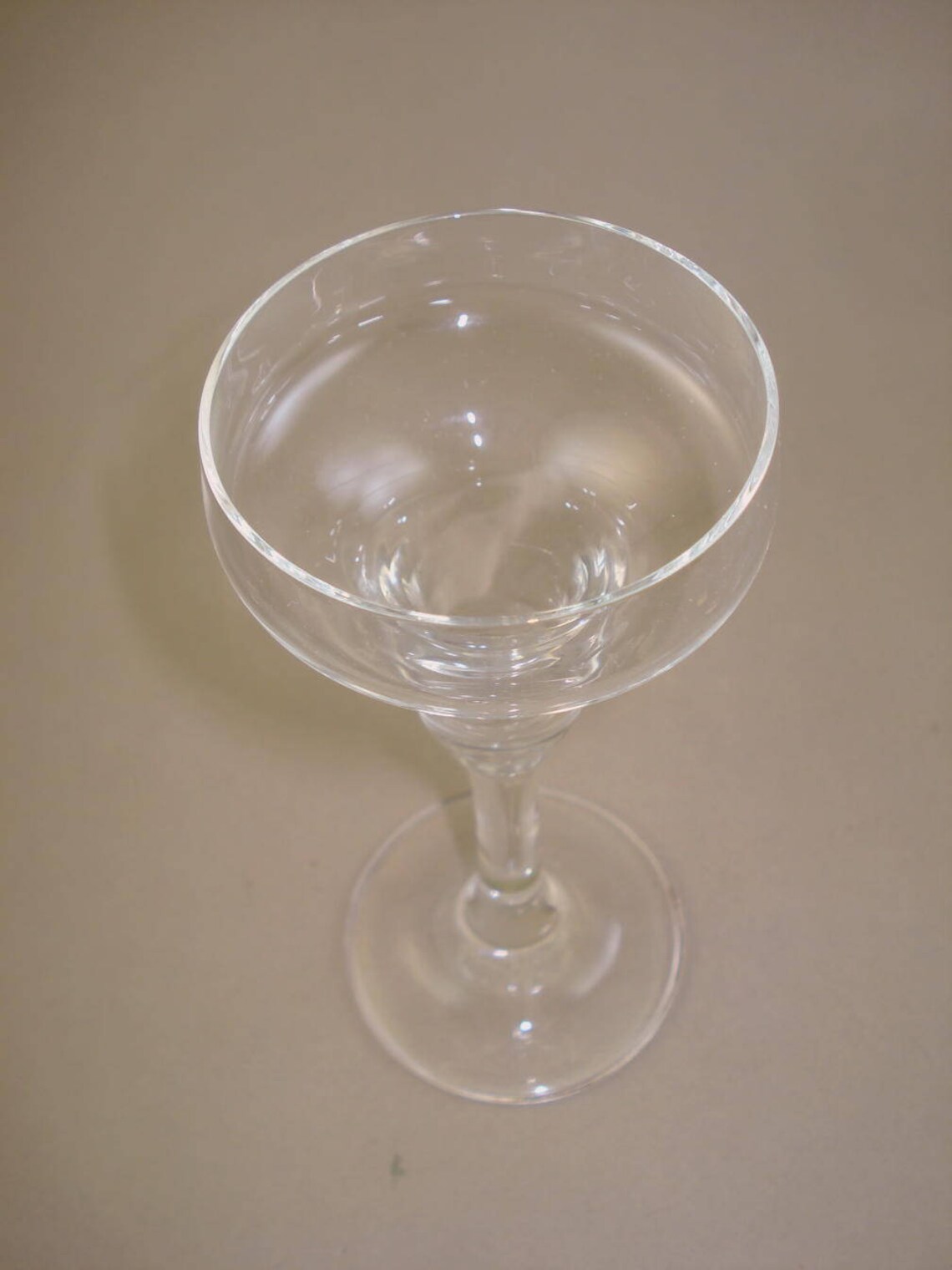 Vintage Old Germany Clear Glass Candle Holder in Box Etsy