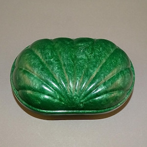 Vintage old soap holder green celloluid soap box 1960&#39;s, Never Used