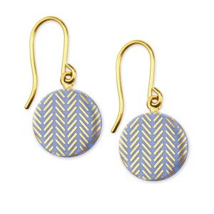 Porcelain Earrings STROKES image 5