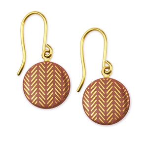 Porcelain Earrings STROKES image 6