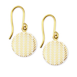 Porcelain Earrings STROKES image 8