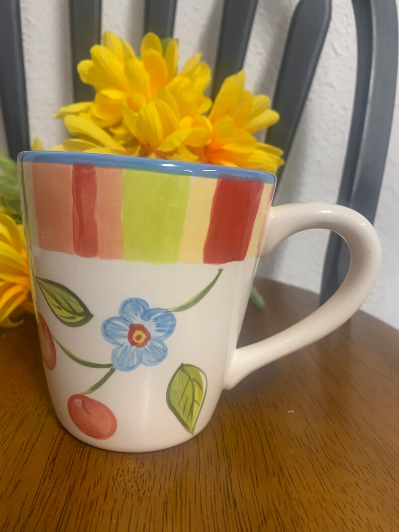 Tabletops Gallery Cherry Blossom Coffee Mug Etsy