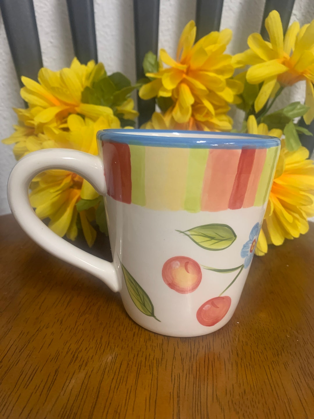 Tabletops Gallery Cherry Blossom Coffee Mug Etsy