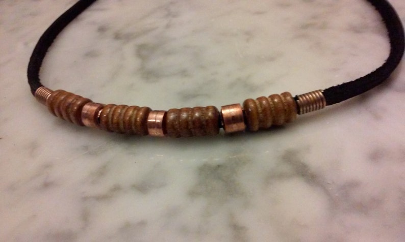 choker mens surfer necklace