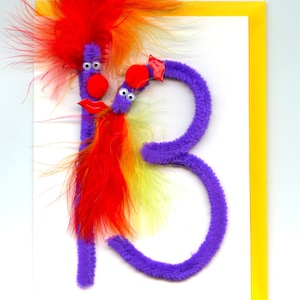 Puffy - (Feliz aniversário de 10 a 17) Cartão de felicitações feito à mão, cartão de aniversário, cartão de casamento, cartão em branco. Cartões divertidos.