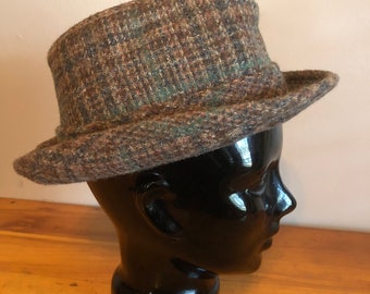 Vintage Pendleton Pure Virgin Wool Fedora Tweed Men’s 7 Hat