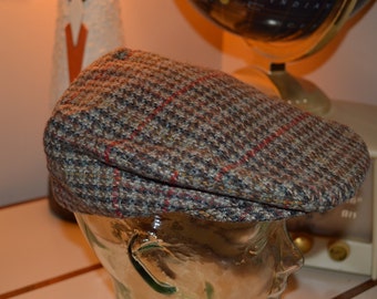 Vintage Arlin  Newsboy Cabbie Cap  Tweed