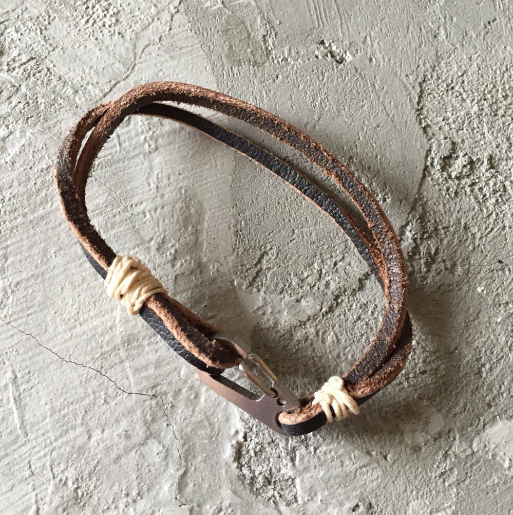 Leather Bracelet Etsy