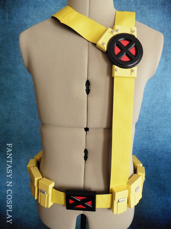 Hundeleine X-Men Cyclops Design – 1,8 M Lang, 1,3 Cm Breit, Blau/gold/schwarz/rot, Lizenziert Von Marvel