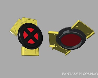 X-MEN CYCLOPS utility belt 3D print files - DIY cosplay