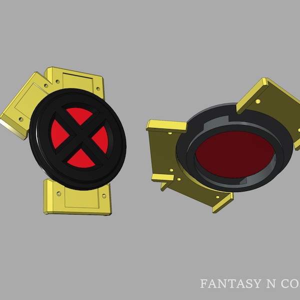 X-MEN CYCLOPS utility belt 3D print files - DIY cosplay