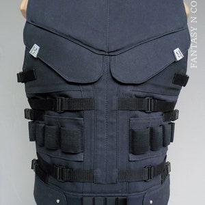 The Punisher Inspired Tactical Vest BLANK - Cosplay