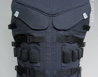 The Punisher Inspired Tactical Vest BLANK - Cosplay