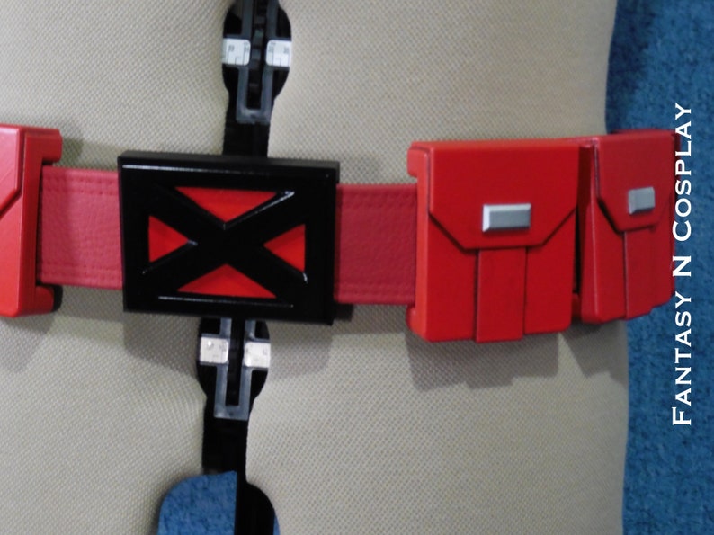 Xmen Wolverine 3D Printed PLA Belt Pouch Etsy