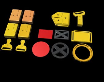 X-MEN CYCLOPS ver 2024 utility belt 3D print files ONLY - cosplay