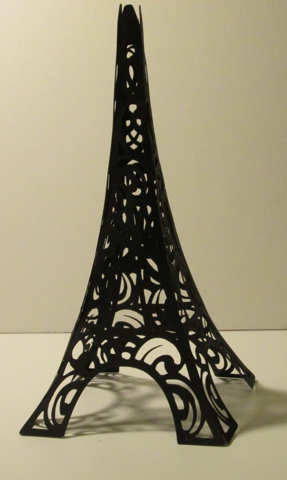 Eiffel Tower 3d Eiffel Tower Great Cake Topper Or Decoration For