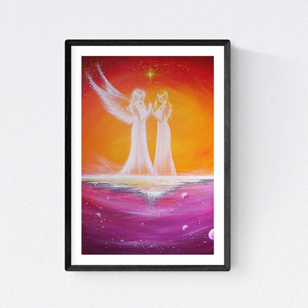 Guardian ANGEL, Abstract Art Photo: 