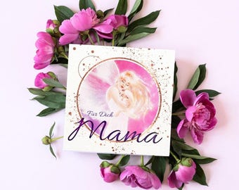 Para ti, mamá – Un libro de angelitos lleno de amor y gratitud | Un regalo especial para las madres. Libro del ángel de la guarda para mami.